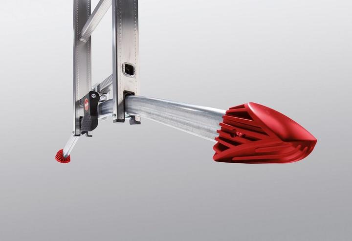 Produktbild Hailo S100 ProfiLOT, Aluminium Kombileiter 3-teilig, 3x12 Sprossen (Stehleiter, 48 cm)