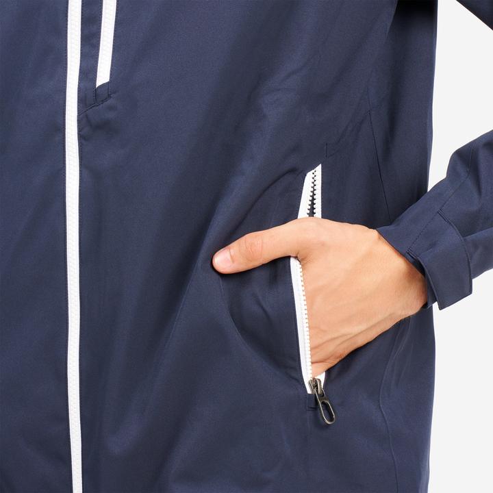 Immagine prodotto Tribord Regenjacke Segeln Herren wasserdicht Sailing 300 marineblau/weiss (XL)