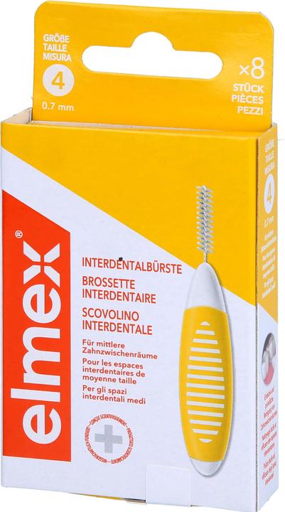 Actual product image Elmex Yellow, size 4 (8 x, 4 mm)
