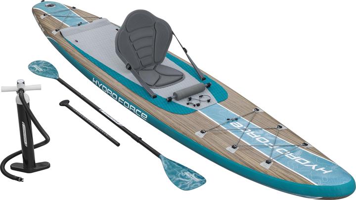 Actual product image Bestway Hydro Force Glider Elite 2-in-1 Inflatable Stand-Up Paddleboard & Kayak Set 3.81 m