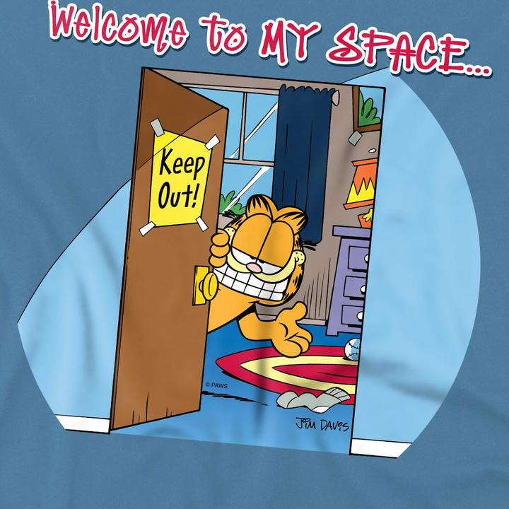 Immagine prodotto Garfield Welcome To Myspace Maglietta Uomo (L)