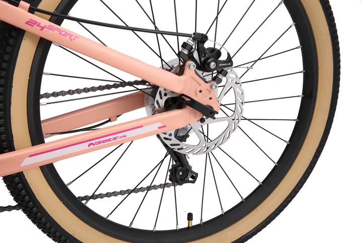 Actual product image Bikestar Hardtail mountain bike (24")