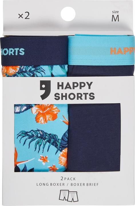 Immagine prodotto Happy shorts Langer Boxer Jersey Boxer Briefs (M, Confezione da 2)