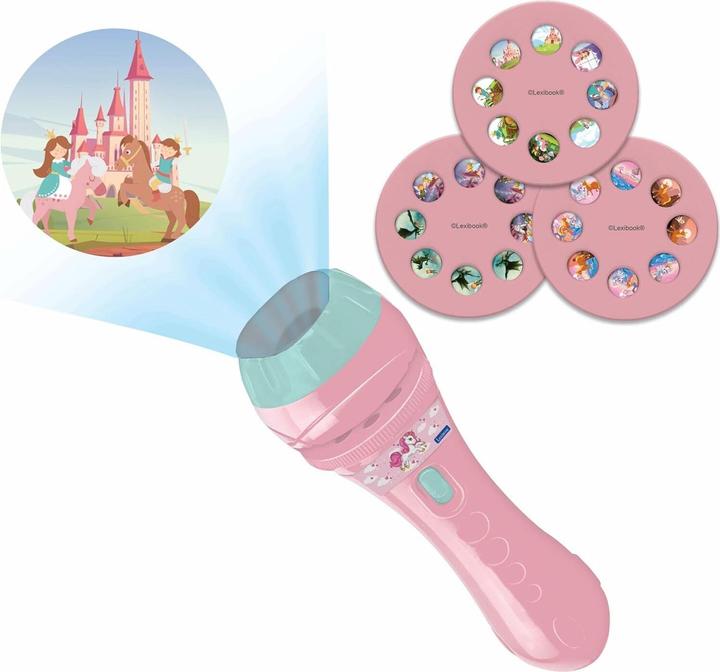 Image du produit Lexibook Unicorn Stories Projecteur et lampe torche - (LTC050UNI)