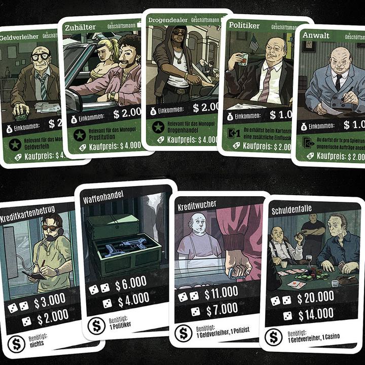 Produktbild Hard Boiled Games La Cosa Nostra - Kartenspiel (Deutsch)