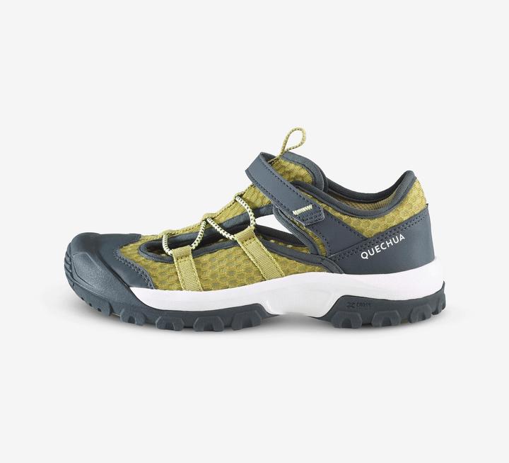 Actual product image Quechua Wanderschuhe Kinder atmungsaktiv Wandern - MH900 khaki (37)