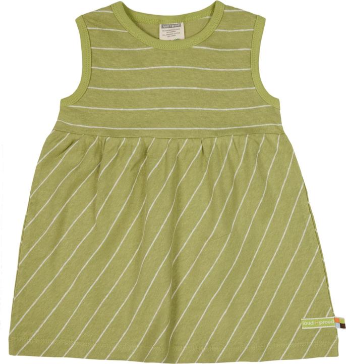 Produktbild loud + proud Kleid Streifen mit Leinen (74)
