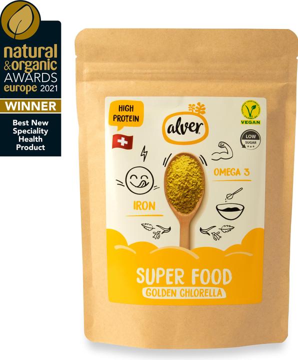 Actual product image Alver Golden Chlorella (1 Piece, Powder, 100 g)