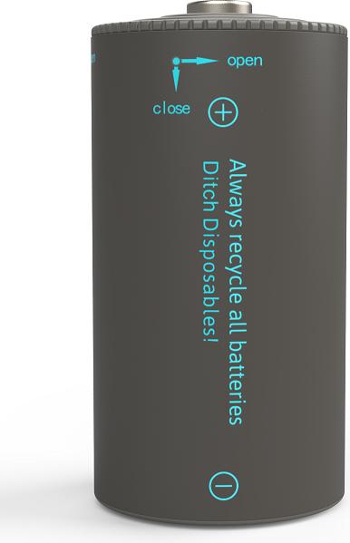 Image du produit Pale Blue Battery C (2 pcs, C, 2800 mAh)