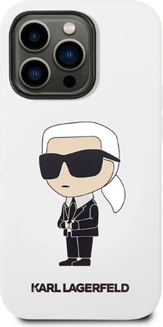 Actual product image Karl Lagerfeld iPhone 14 Pro Max Liquid Silicone Ikonik NFT Case (Apple iPhone 14 Pro Max)