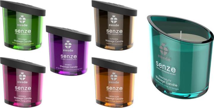 Actual product image Swede Senze Euphoria Massage Candle Vanilla Sandalwood (50 ml)