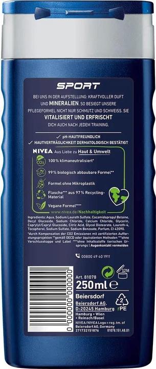 Actual product image NIVEA MEN Sport 24h Fresh (2000 ml)