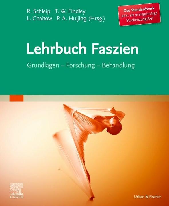 Produktbild Lehrbuch Faszien (Deutsch, Robert Schleip, 2020)