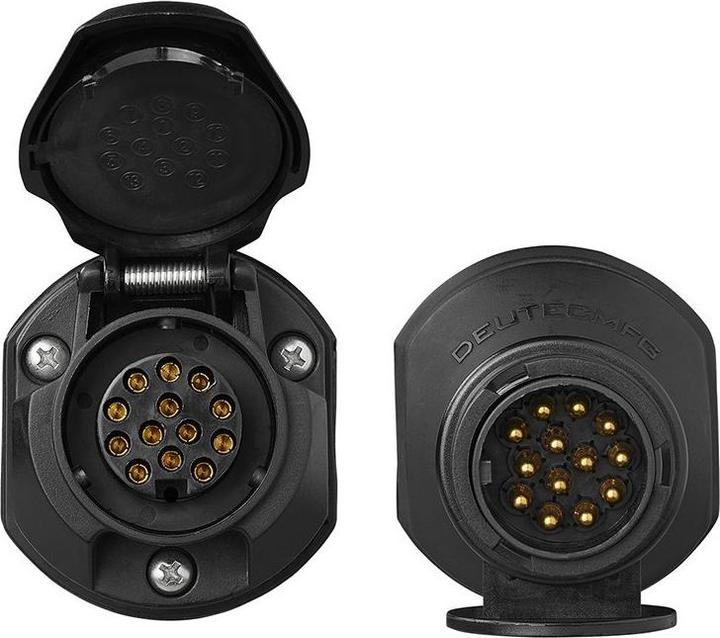 Actual product image ProPlus LED lighting adapter from 13-pin to 13-pin