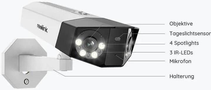 Actual product image Reolink Duo PoE (2560 x 1440 Pixels)