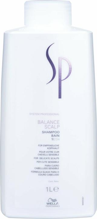 Produktbild Wella System Professionals Balance Scalp Shampoo-1000ml (1000 ml, Flüssiges Shampoo)