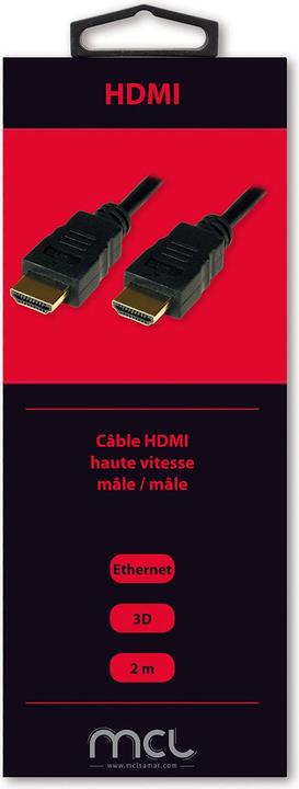 Produktbild MCL 1080P HIGH SPEED HDMI CABLE (2 m, HDMI)