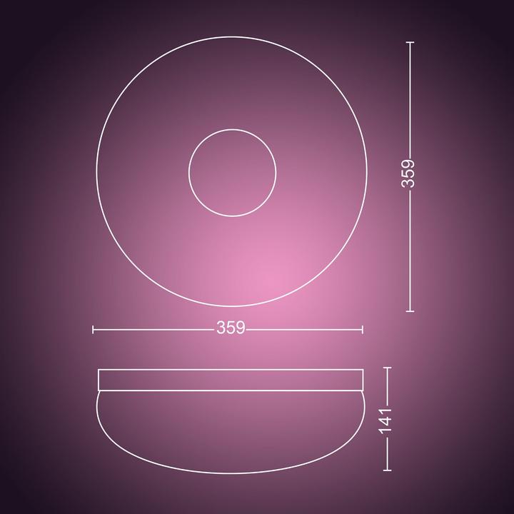 Produktbild Philips Hue Flourish Basis BT (2400 lm)