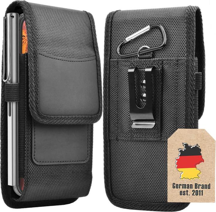 Produktbild Cadorabo Universale Schutzhülle für Samsung Galaxy MEGA 6.3 Tasche mit Gürtelclip (Samsung Galaxy Mega 6.3)