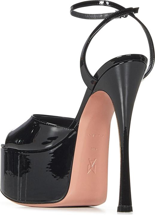 Actual product image Amina Muaddi Sandals Black (41)