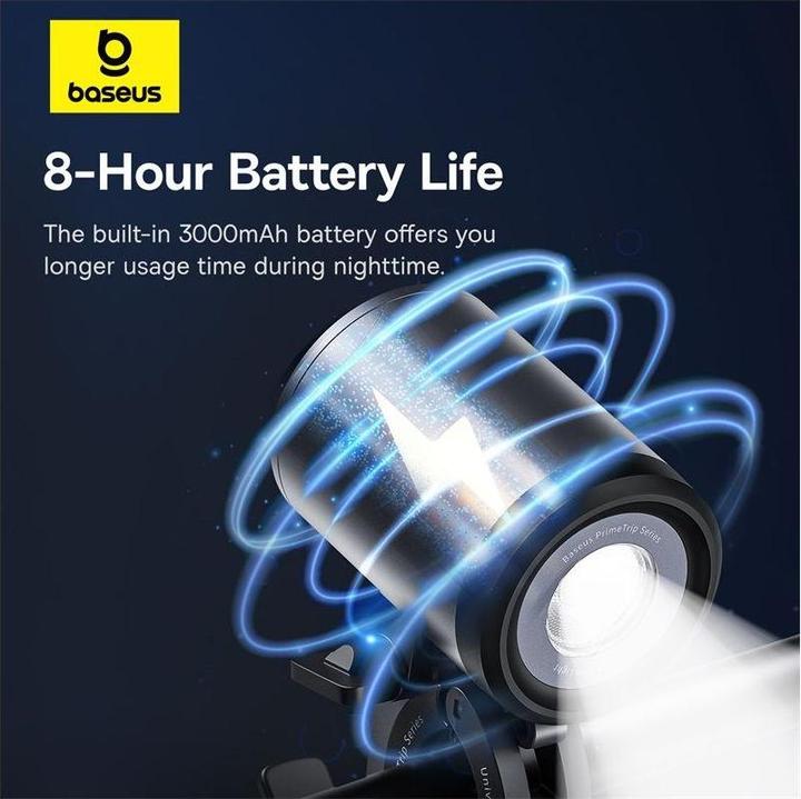 Image du produit Baseus PrimeTrip Series Lumières pour vélo et support pour appareil mobile (600 lm)
