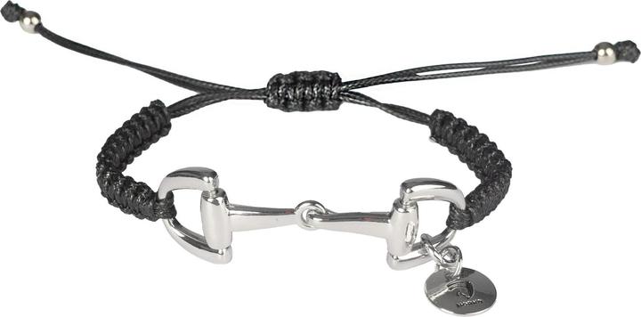Horka Geflochtenes Armband mit Backendekoration (Wachsartiges Polyestergarn und Metall)