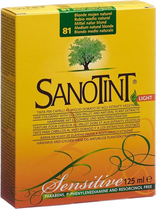 Sanotint Sensitive Light Haarfarbe 81 mittel naturblond (81)