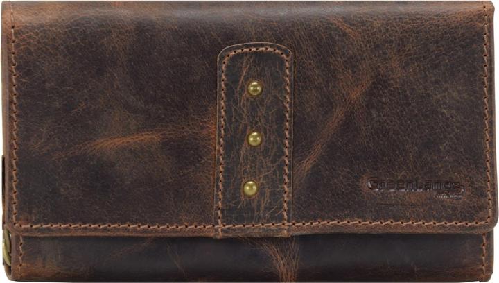 Greenland Nature Classic Kellnerbörse Geldbörse Leder 17 cm