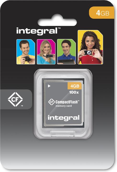 Immagine prodotto INCF4GV2 Scheda di memoria Compact Flash (4 GB, CF)