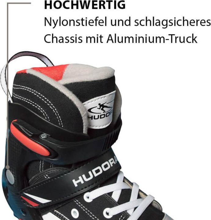 Produktbild Hudora HDO Roller Skates Gr 28-31 bk 22030 (28, 29, 30, 31)