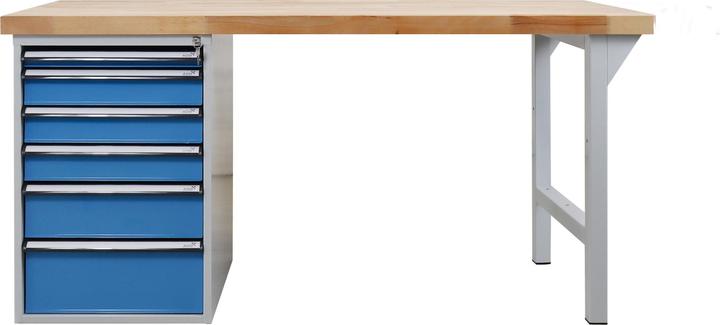Produktbild ADB Werkbank Werktisch Profi 1500x850x750mm (75 cm, 150 cm)