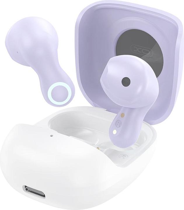 Actual product image xO Bluetooth earphones G28 TWS purple (4.50 h, Wireless)