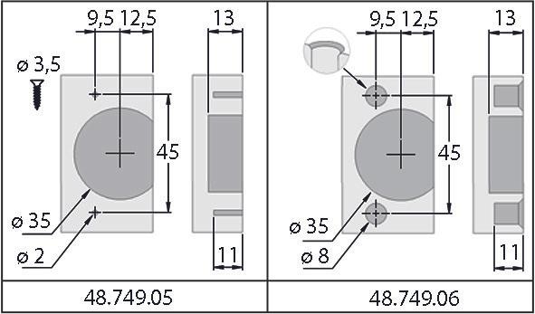 Image du produit Prämeta Pots pour ceinture de rempotage à un axe CLIP SERIE 2600/2800