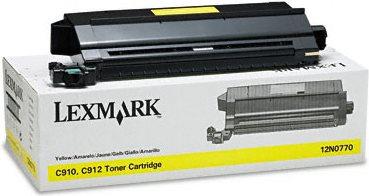 Image du produit Lexmark Jaune - Original - Cartouche de toner - pour C910 (Y)