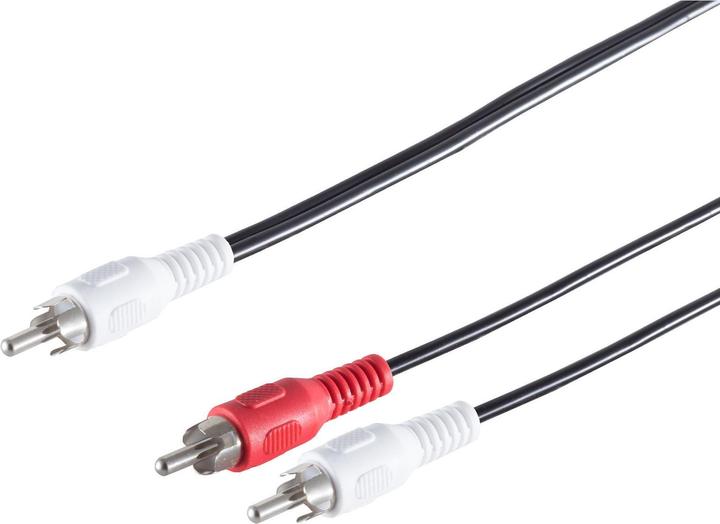 Produktbild Shiverpeaks S/CONN maximum connectivity Cinch Verlängerung Kabel-Cinchstecker auf 2 Cinchstecker, 2,5m (2.50 m, Cinch)