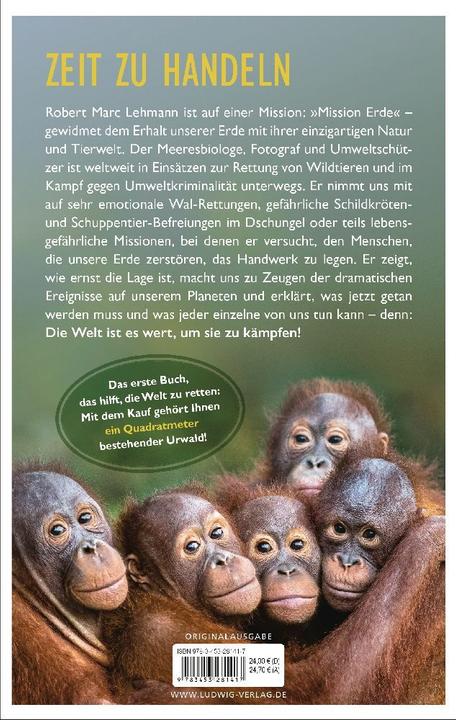 Actual product image Mission Erde – Die Welt ist es wert, um sie zu kämpfen (German, Robert Marc Lehmann, 2021)