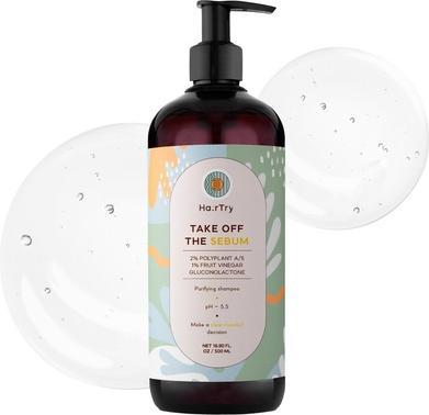 Ha.r Try Hairtry Take Off The Sebum Deep-Cleansing Shampoo for Oily Scalps and Volume