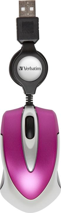 Produktbild Verbatim Go Mini Optical Travel Mouse (Kabelgebunden)