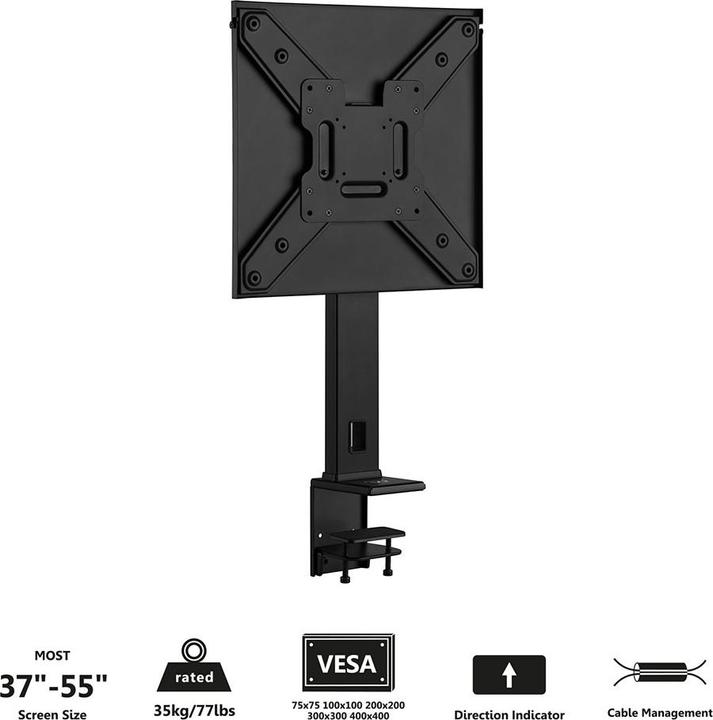 Produktbild Ewent Flatscreen Desk Clamp (Tisch, 55", 35 kg)