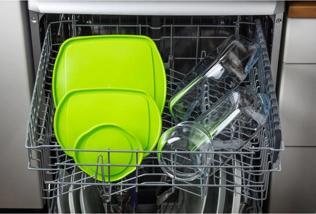 Immagine prodotto Pyrex Dajar Contenitore in vetro con coperchio Cook & Store Rectangular, vetro, trasparente/verde (1.10 l)