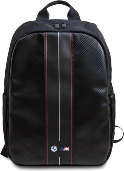 BMW Plecak BMBP15COMSCAKR 15" czarny/black Carbon Red Stripes