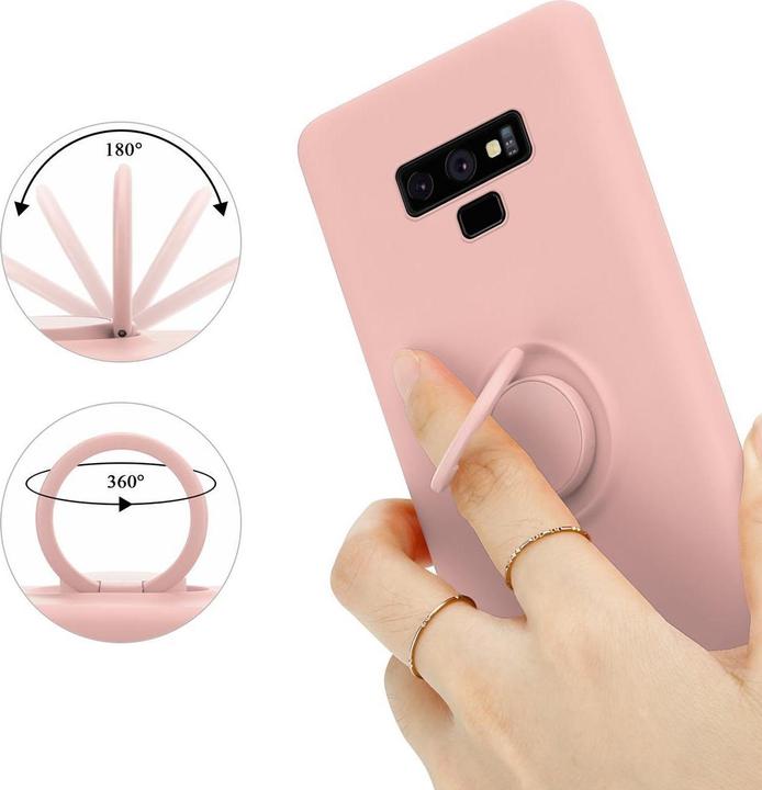 Image du produit Cadorabo TPU Liquid Ring Silicone Case Cover (Samsung Galaxy Note 9)