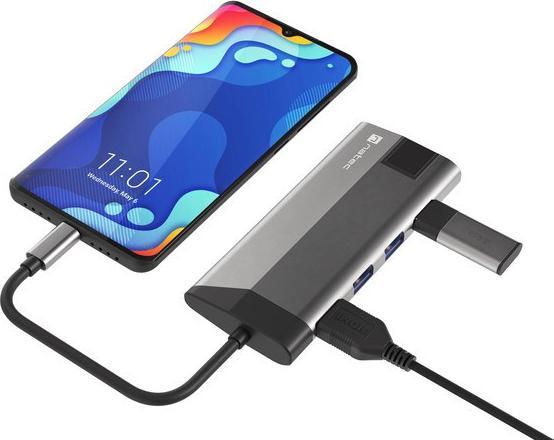 Immagine prodotto Genesis NATEC multiport Fowler Plus USB-C (USB-C, 3 Porti)