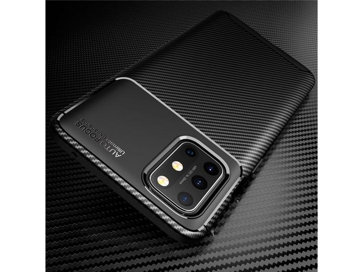 Actual product image Screenguard OnePlus 8T Cover Carbon Design TPU Case (OnePlus 8T)