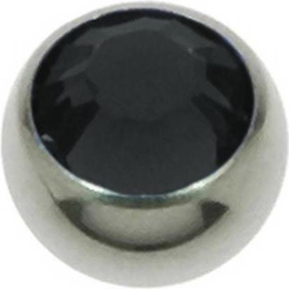 Immagine prodotto Bijouteria Chiusura piercing (Acciaio chirurgico 316L, Cristallo premium)