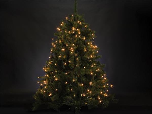 Produktbild Velleman Stella LED - 8 m - 120 LEDs - Arizona white (blass Orange) - grünes Kabel - 24 V (8 m)