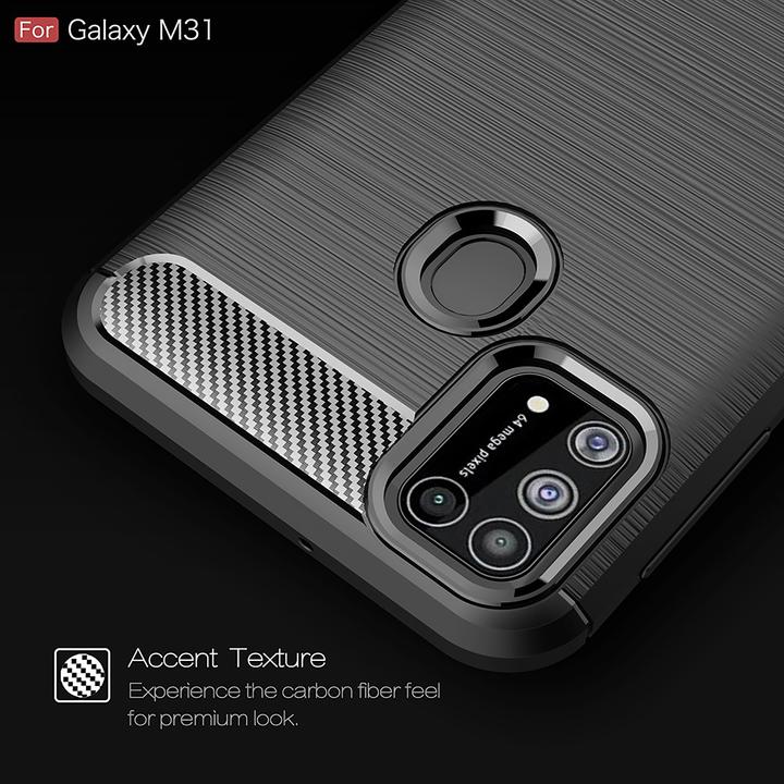 Produktbild Cazy Hülle Kompatibel mit Samsung Galaxy M31 - Schützhulle Rugged Back Cover Kunststoff - (Samsung Galaxy M31)