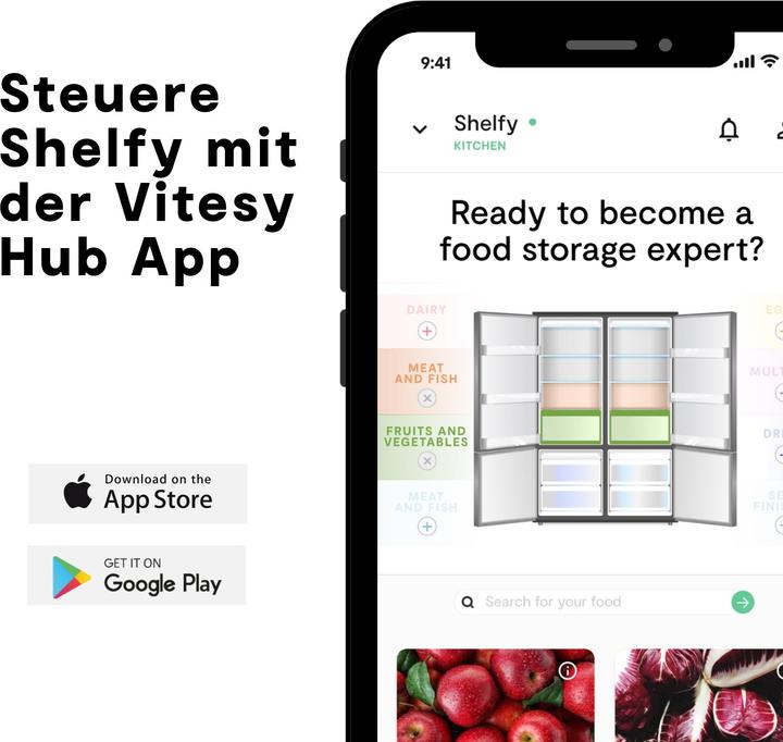 Image du produit Vitesy Réfrigérateur Frais Shelfy