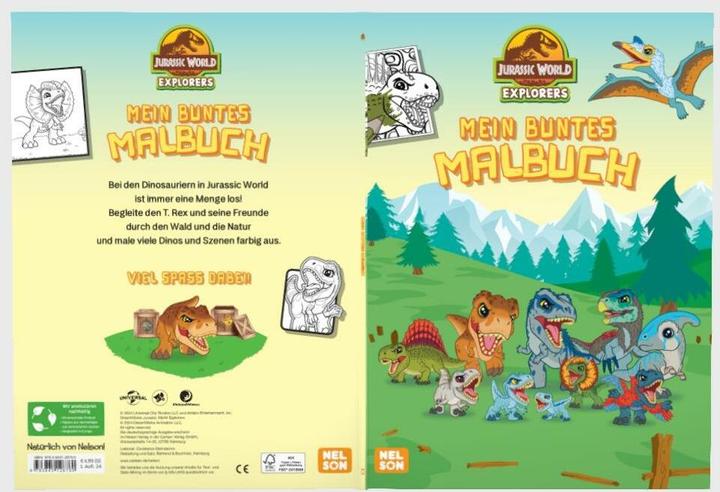 Actual product image Jurassic World Explorers: My colourful M