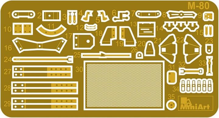 Immagine prodotto Mini art Carro armato rumeno Tacam T-60. Kit interno